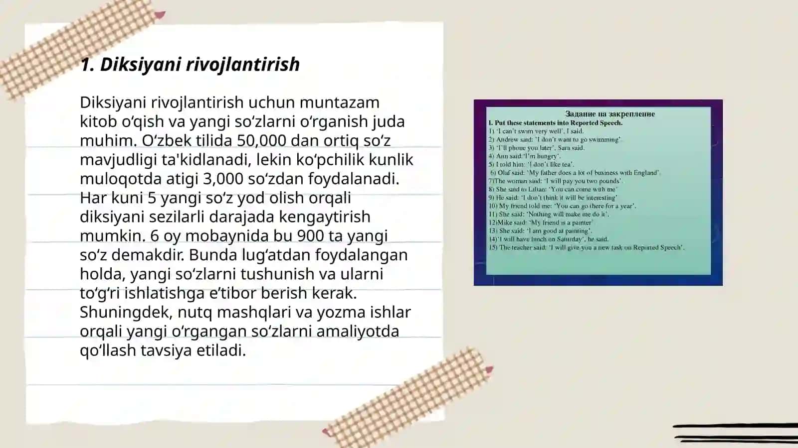 Nutqni rivojlantiruvchi psixologik mashgulotlar 3
