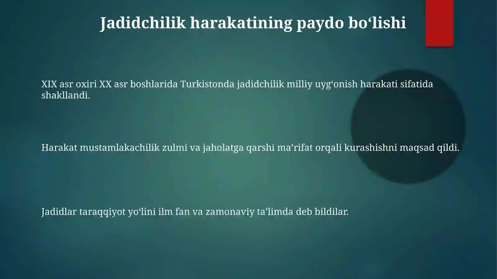 Jadidchilik harakati 3
