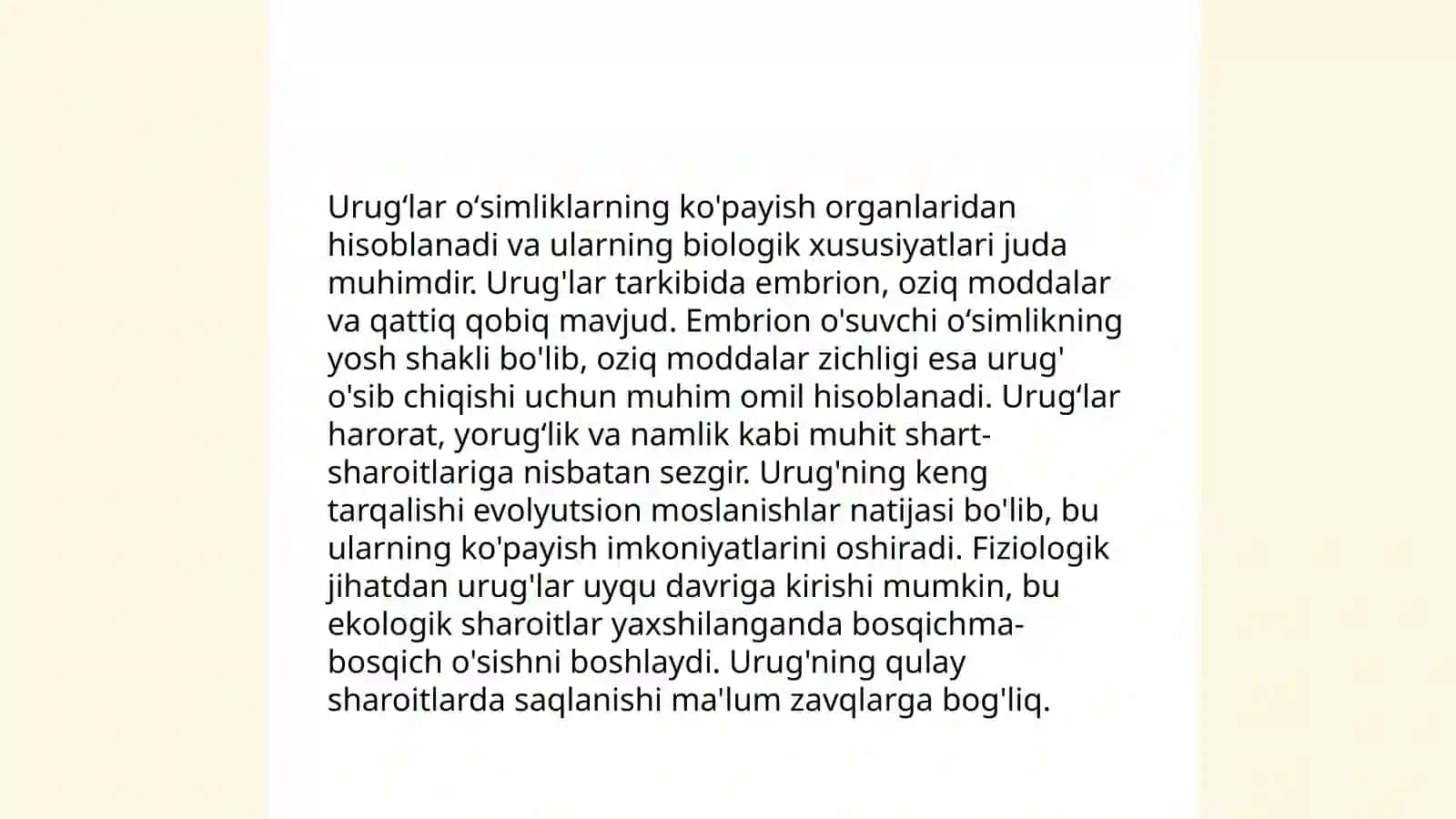 Urug'larni yig'ib olish va qayta ishlash 3