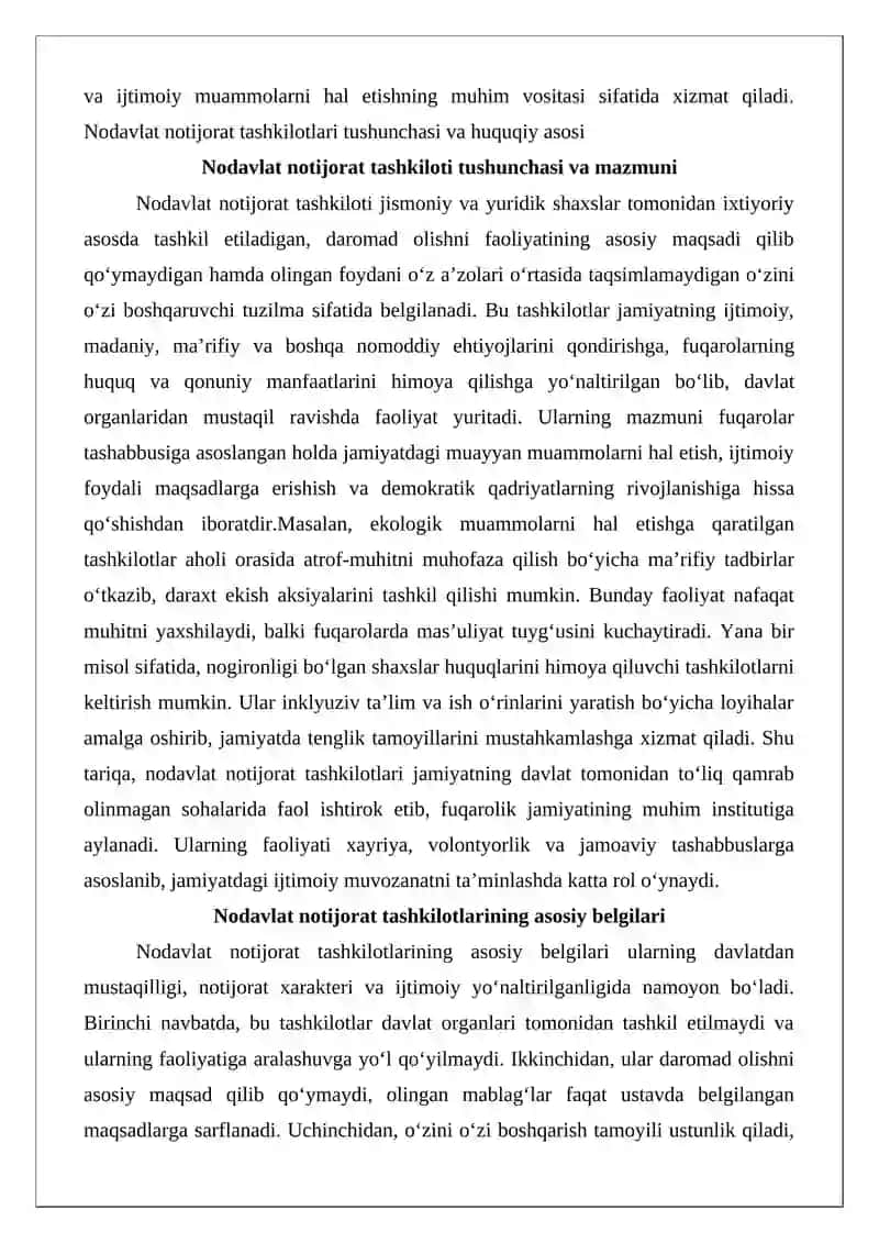 Nodavlat notijorat tashkilotlari 3