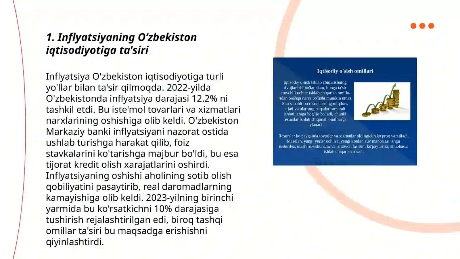Inflyatsiya va foiz siyosatining iqtisodiy barqarorlikka ta’siri 3