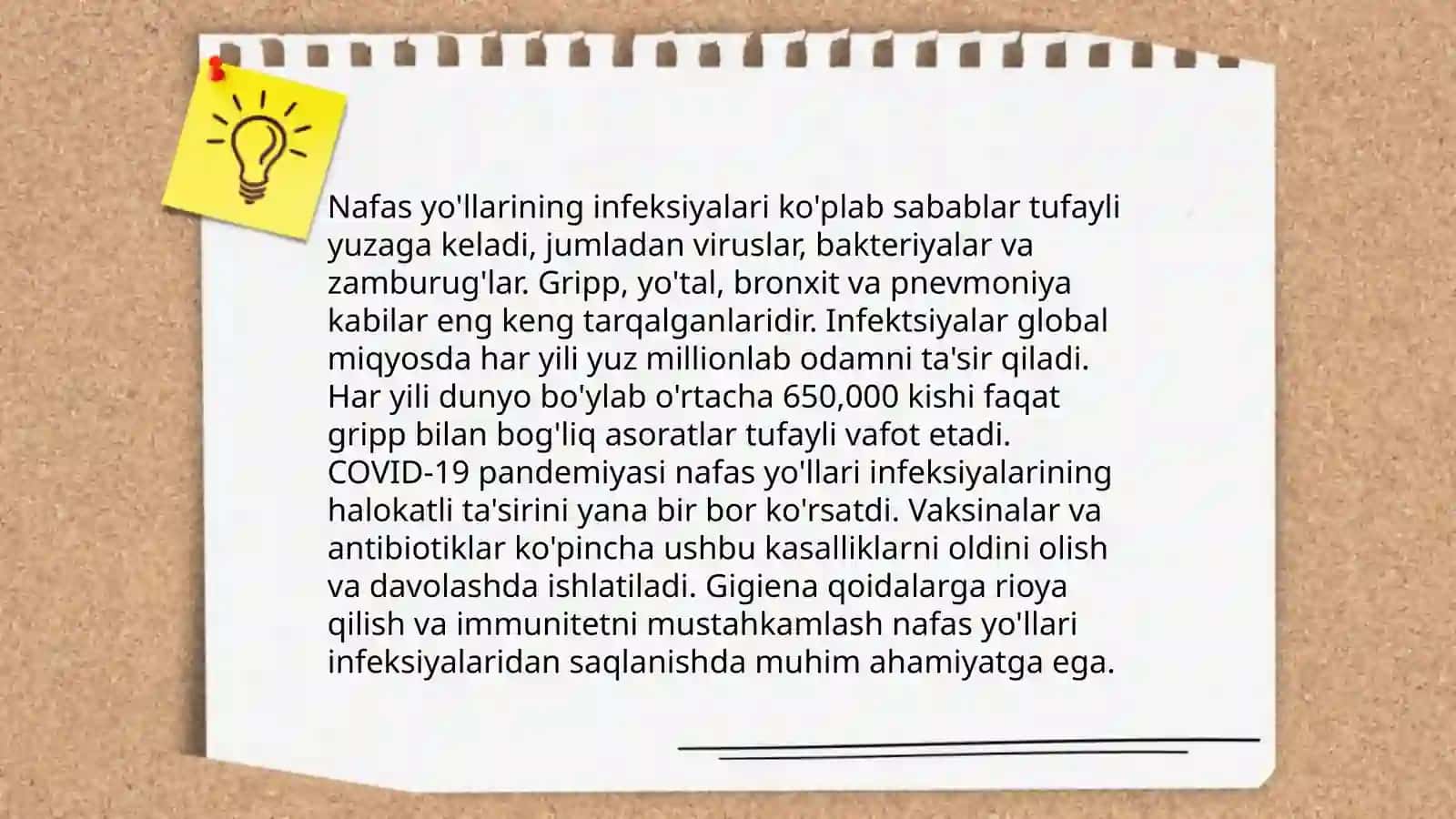 Nafas olish aʼzolarining yalligʻlanish kasalliklari 3