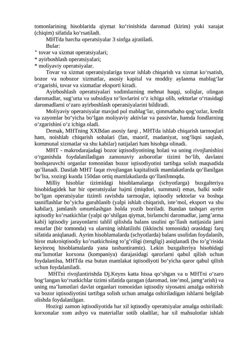 O‘ZBEKISTON MILLIY HISOBLAR TIZIMI 3