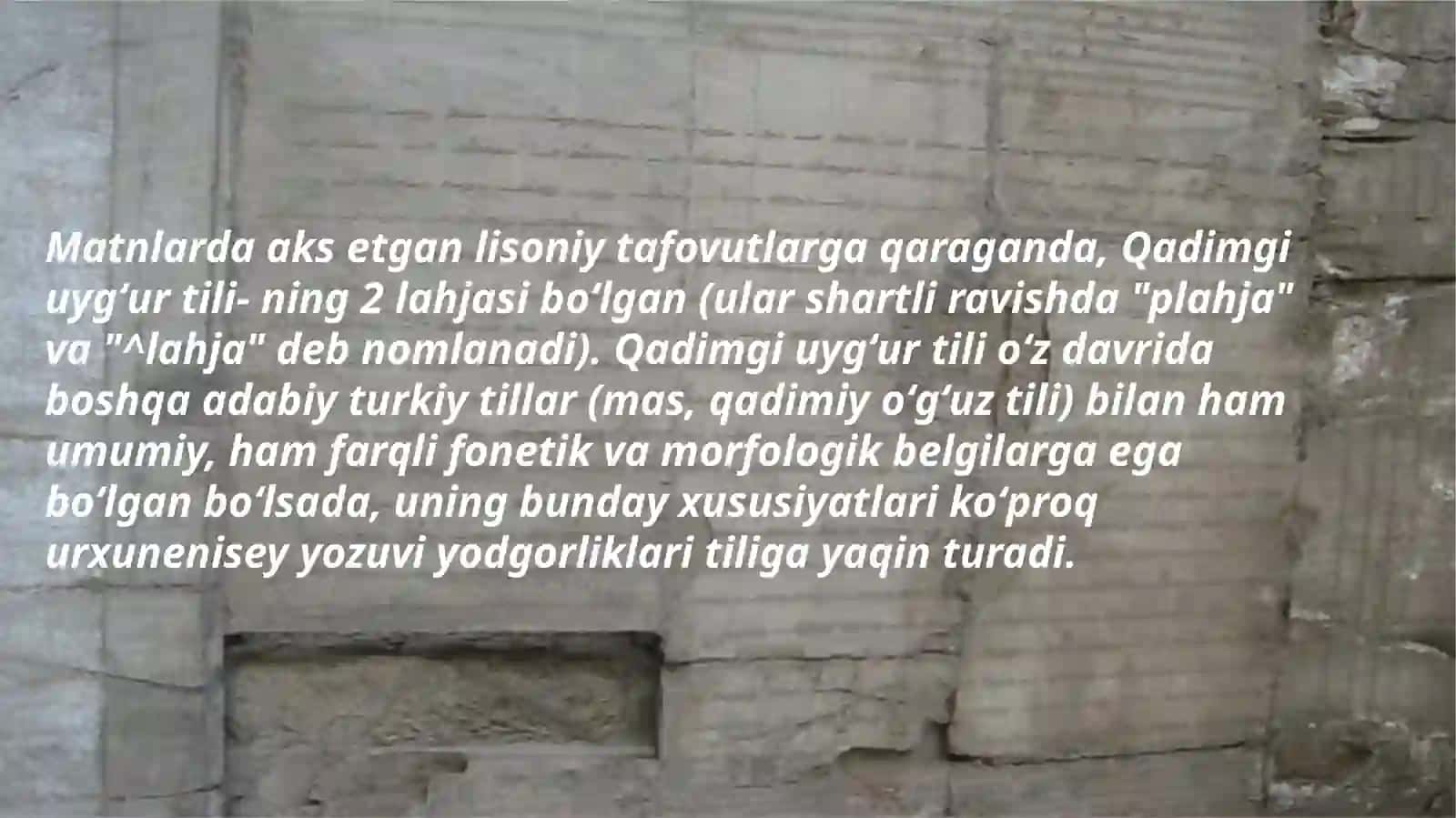 Uyg’ur yozuvi va uning Yodgorliklari 3