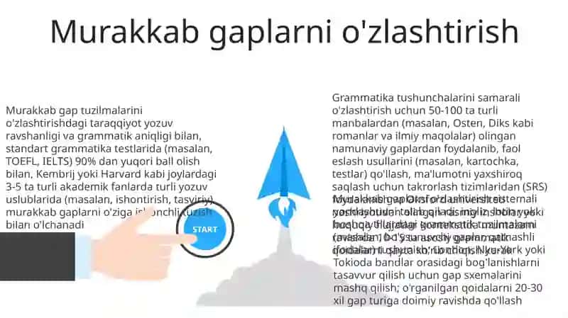 Grammatik tushunchalarni o’zlashtirish ustida ishlash jarayoni 3
