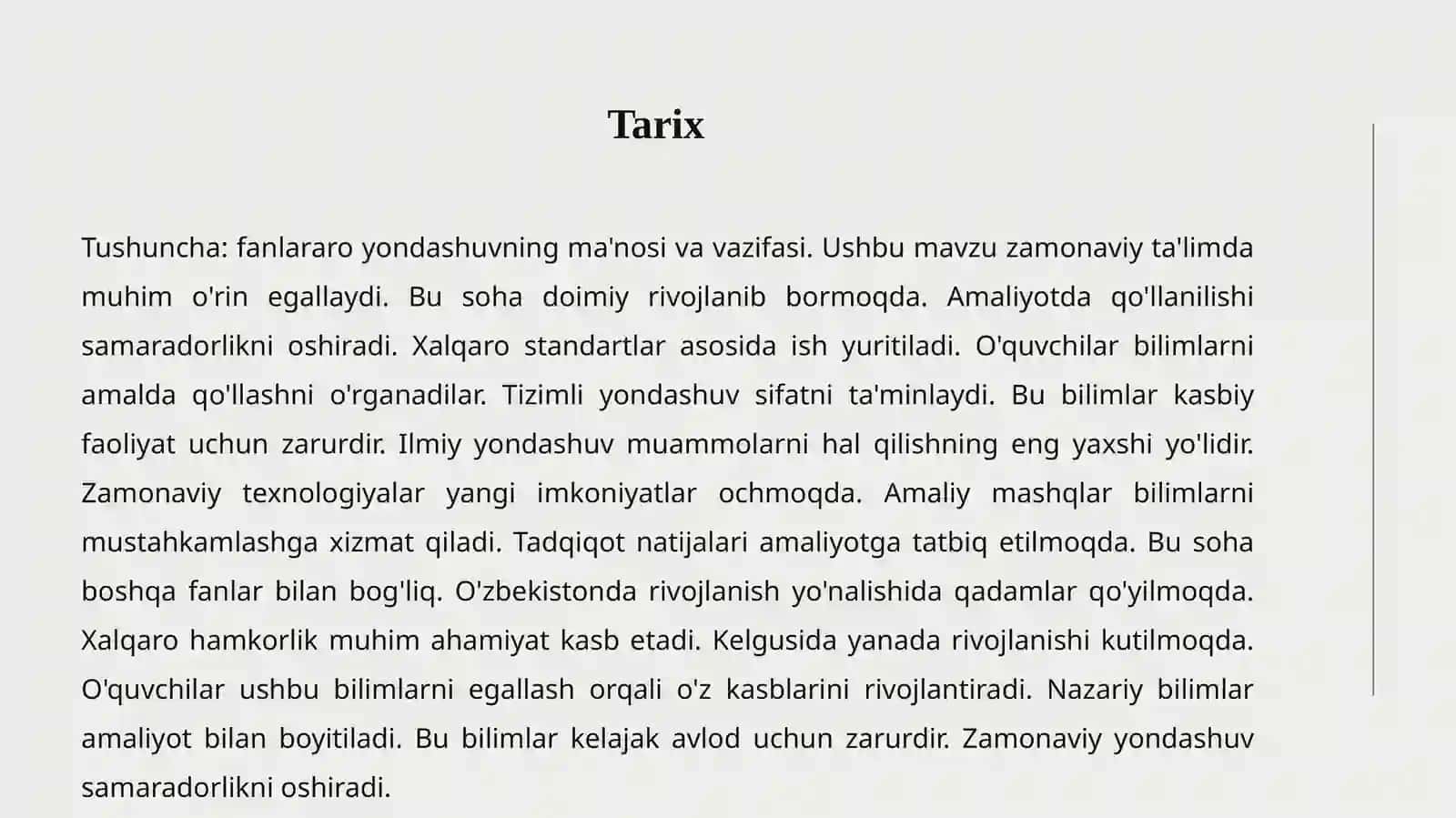 Fanlararo Yondashuv 3