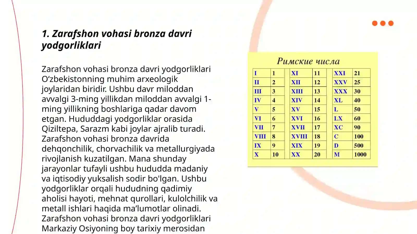 Zarafshon va Xorazm vohalari bronza davri madaniyatlari 3