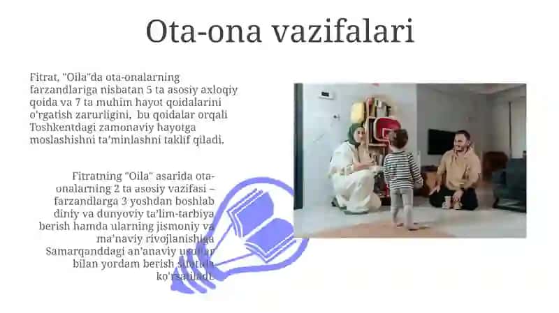 Fitratning "Oila"asari 3