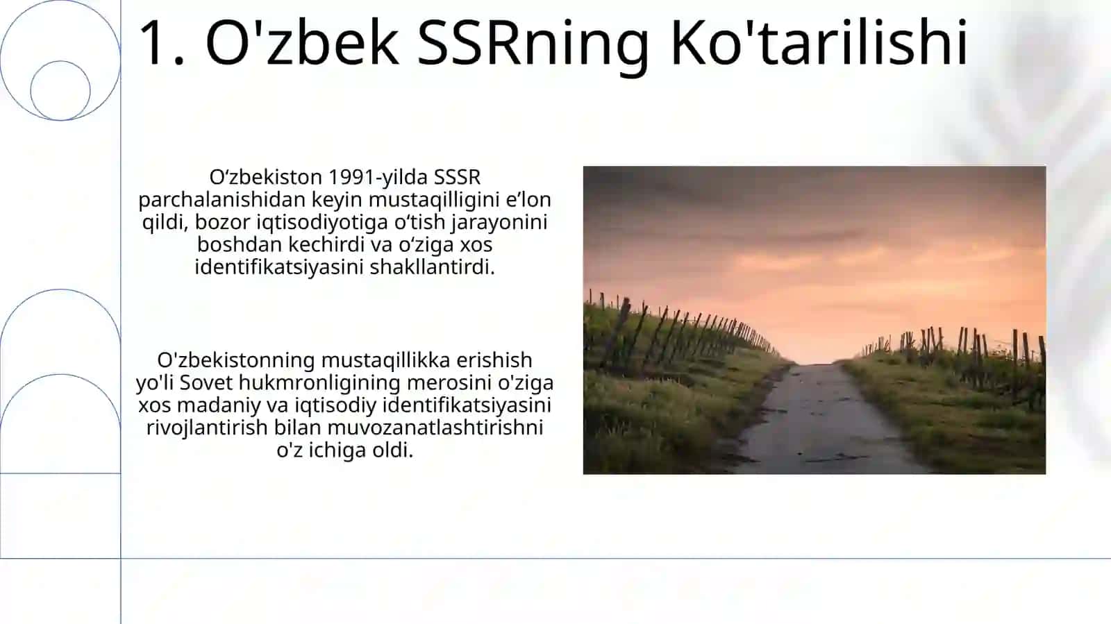 O'zbekiston Respublikasi Tarixi 3