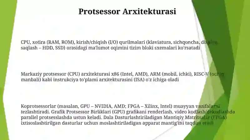 Tizimli blok va uning tarkibiy qismlari 3