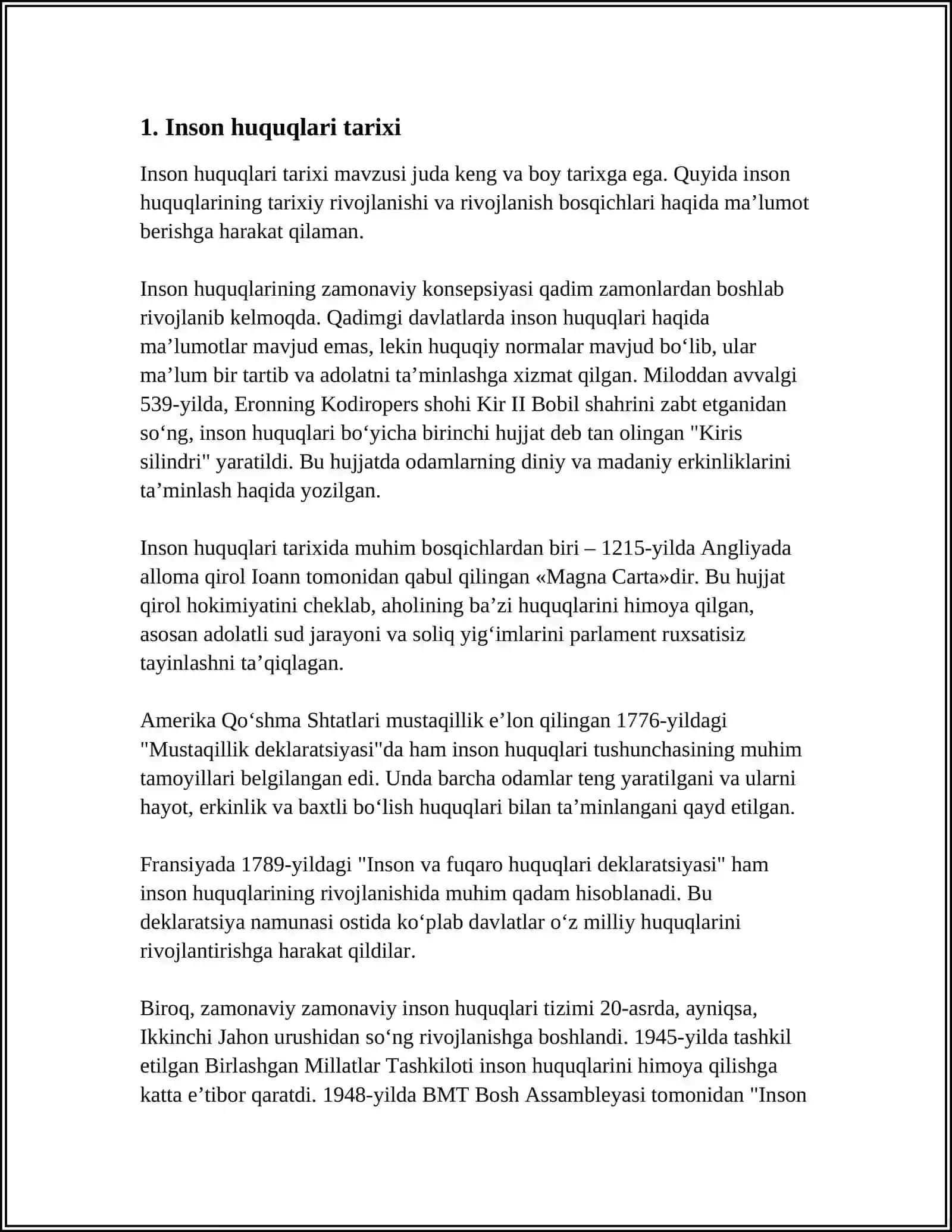 ISLOMDA INSON HUQUQLARI HIMOYASI,IJTIMOIY TENGLIK VA ADOLAT 3