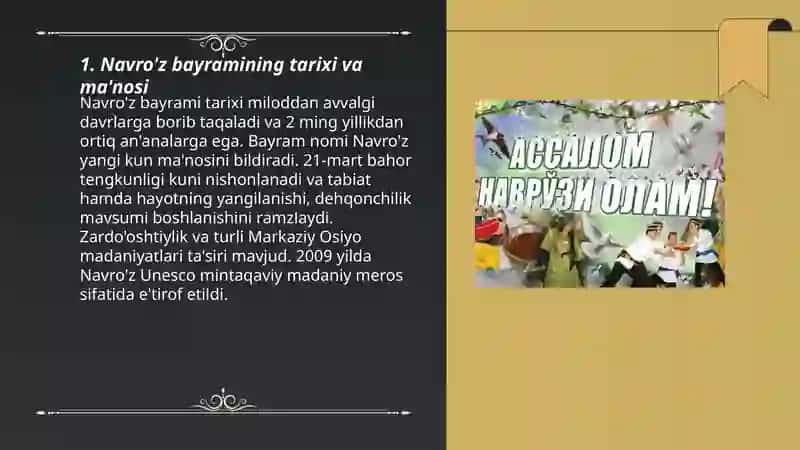 Navro'z bayramini otkazish an'analari 3
