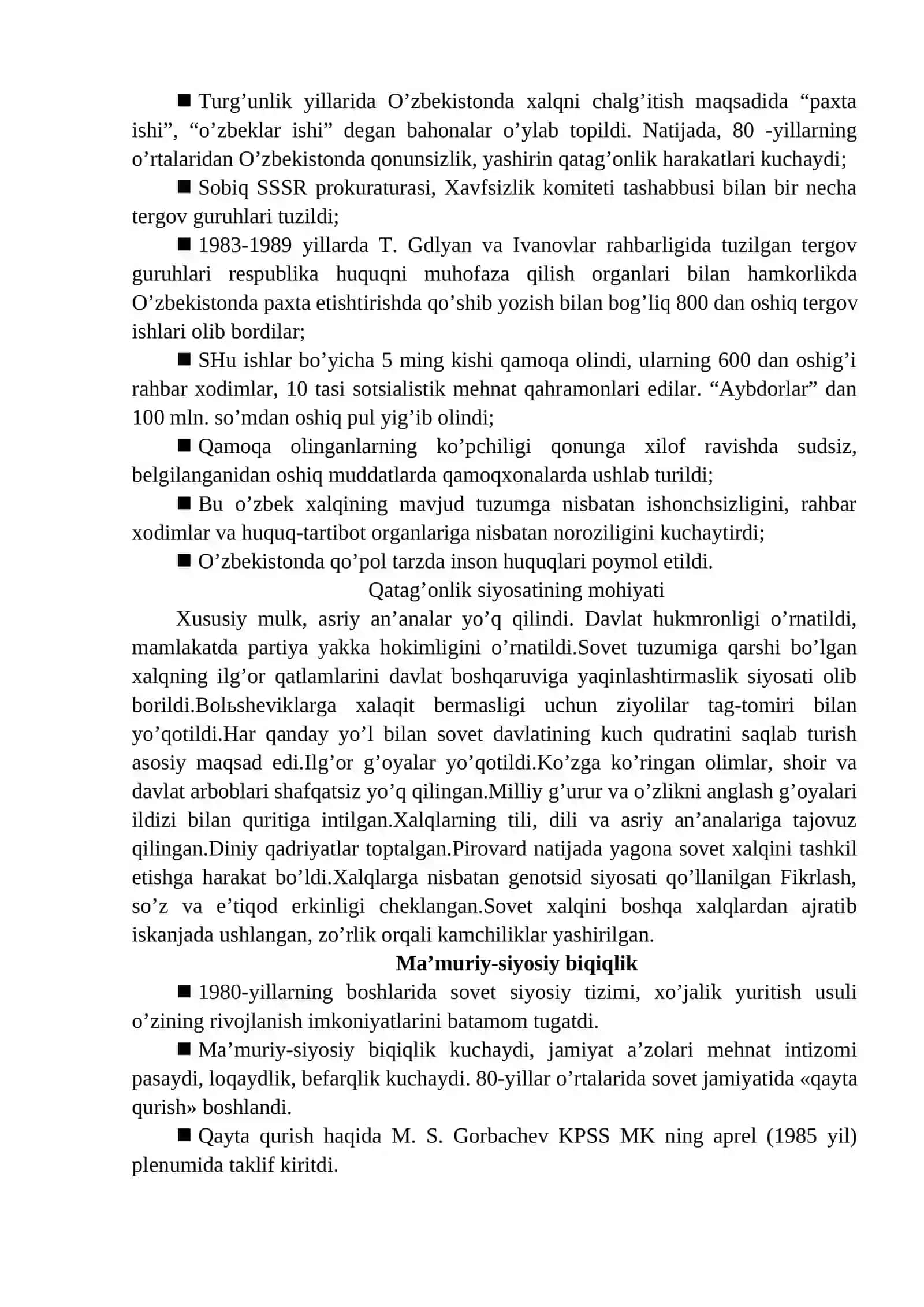 Oʻzbekistondagi Mustaqillik jarayoni 3
