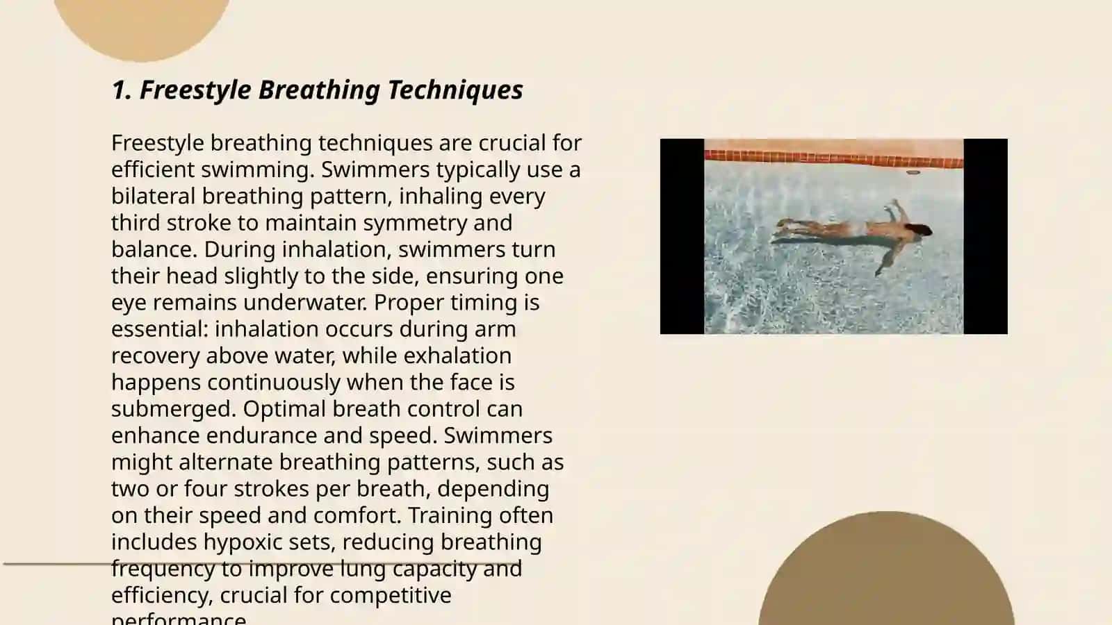 Freestyle Breathing Techniques 3