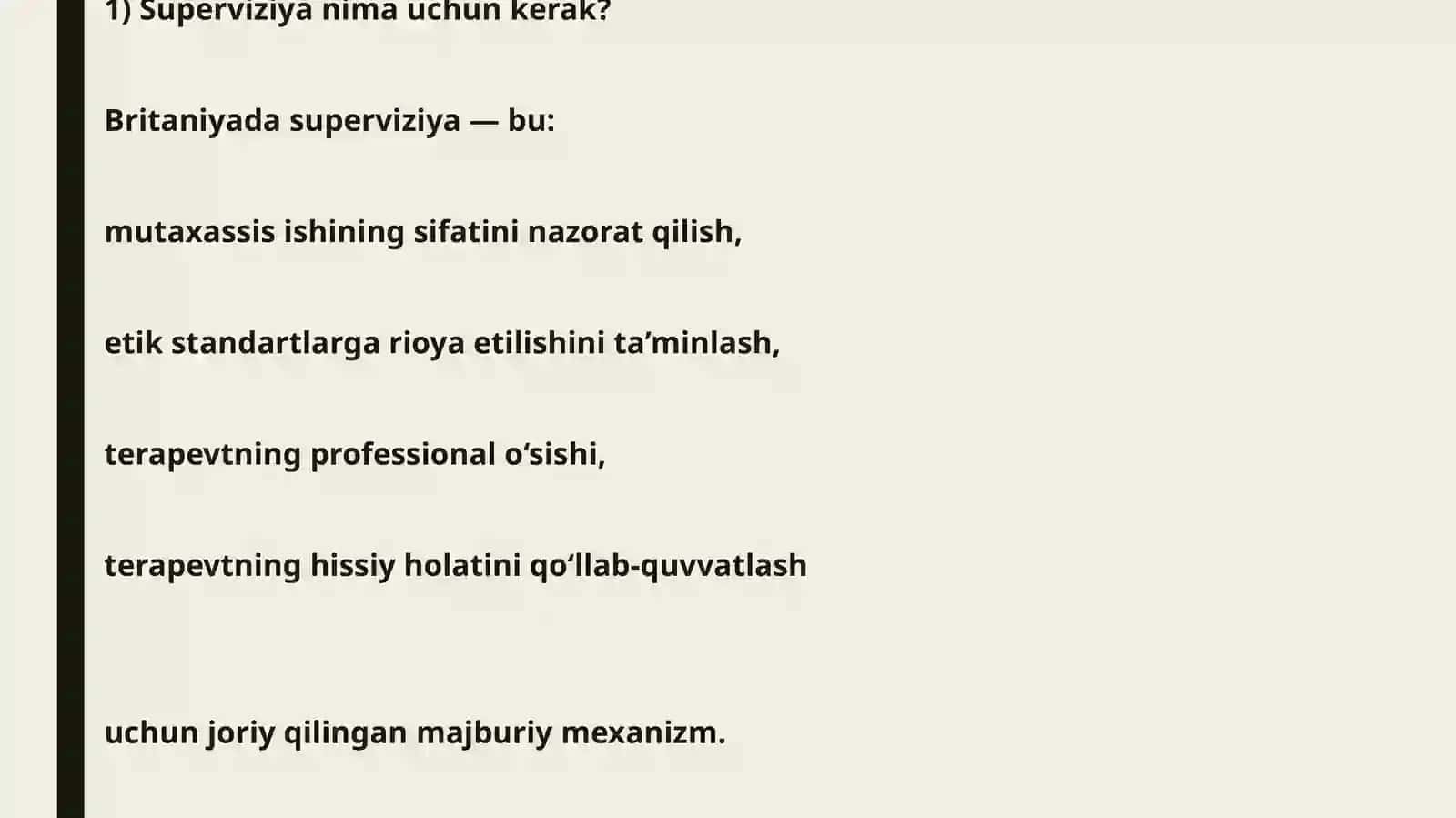Xalqaro ijtimoiy ish amaliyotida superviziyaning qo’llanilishi. 3