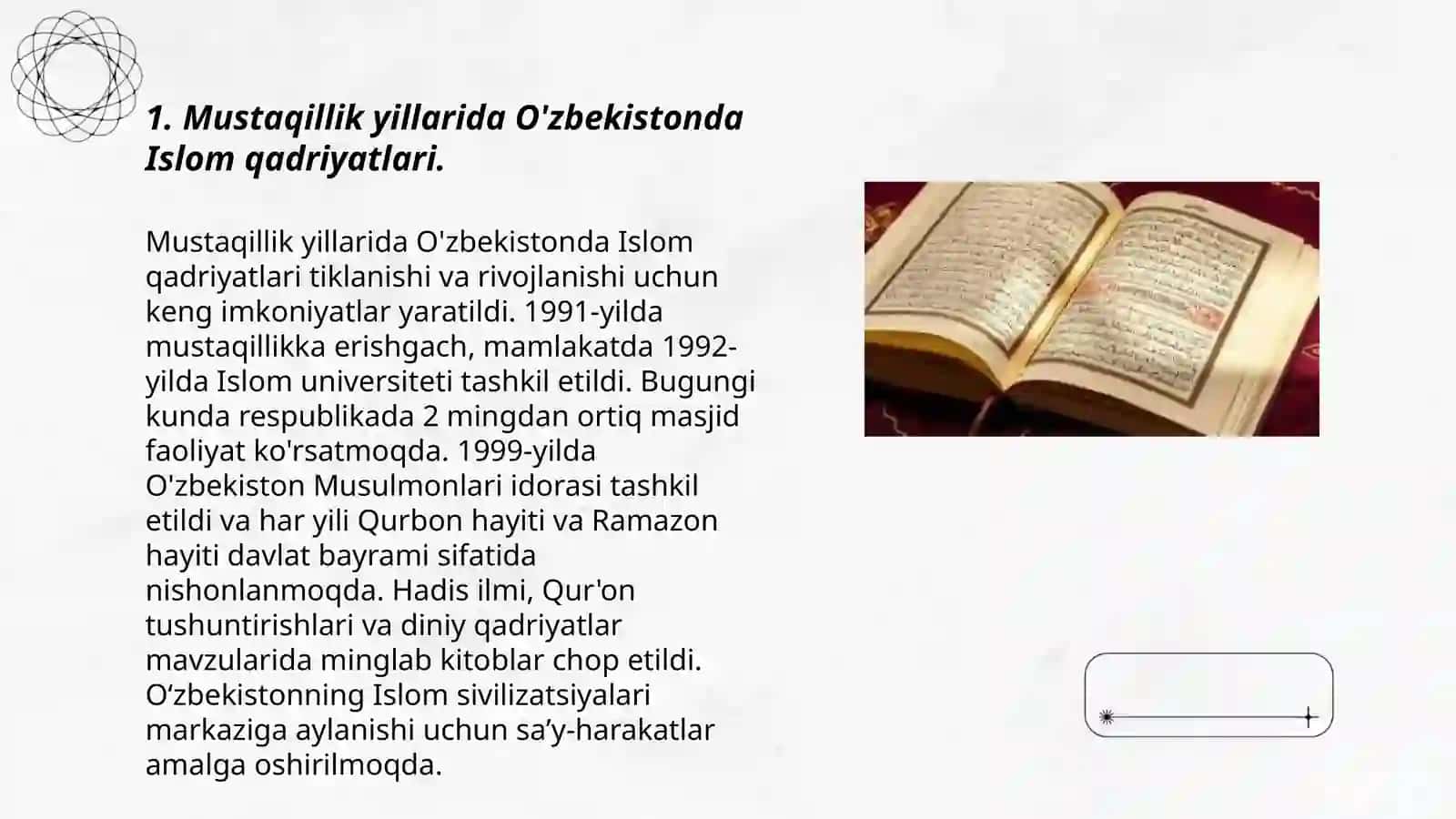 Mustaqillik yillarida Qur’onning o’zbek tiliga tarjima qilinishi 3
