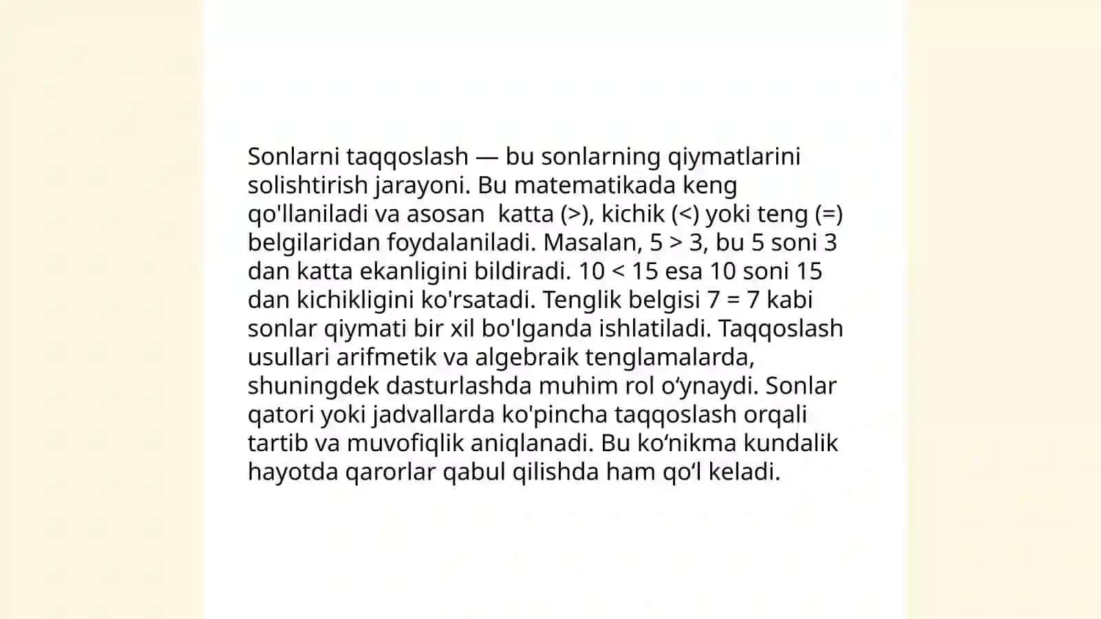 1-4-sinf matematika darsliklaridagi maʼlumotlar bilan ishlash 3