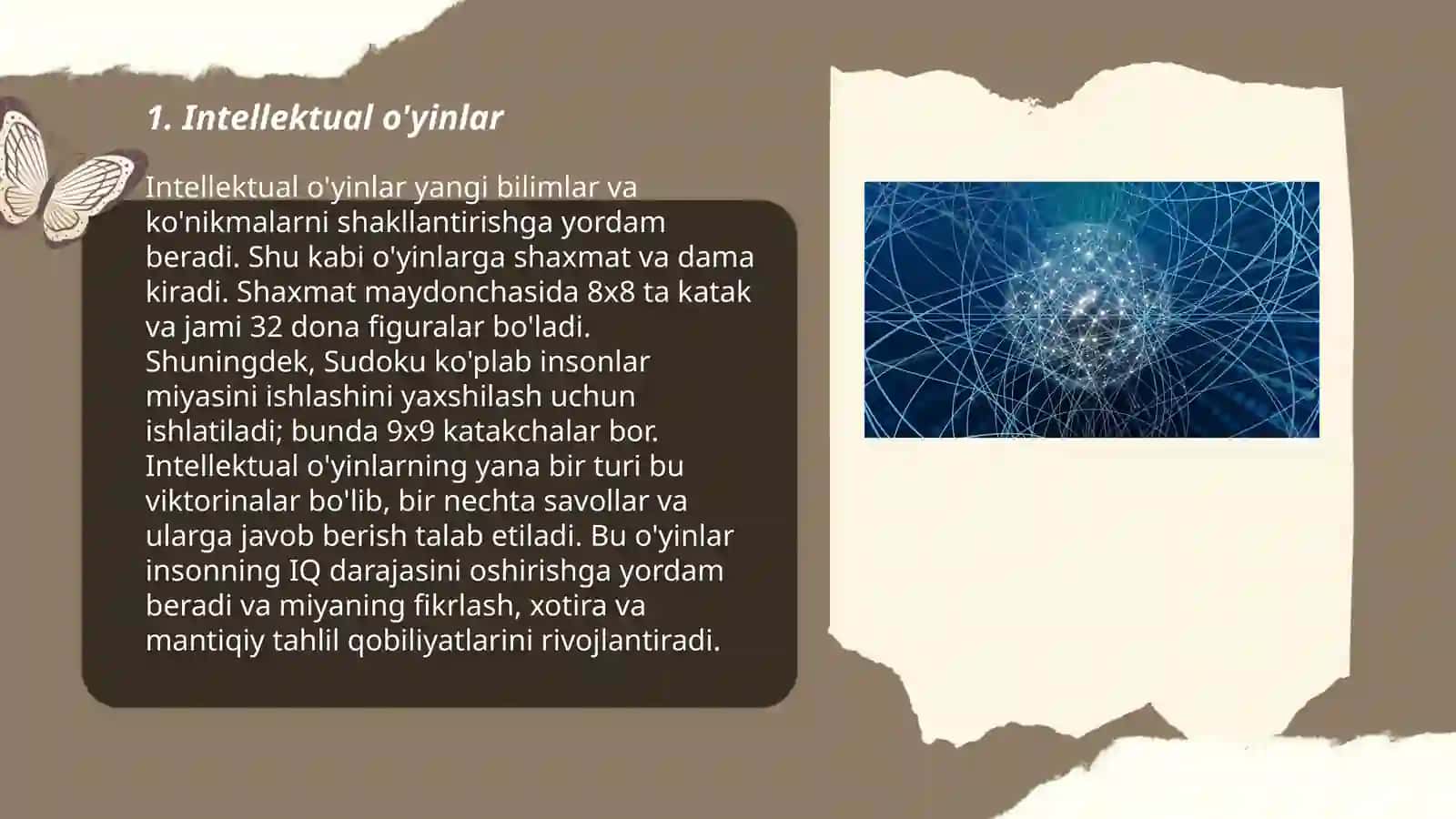 Intellektual o'yinlar 3