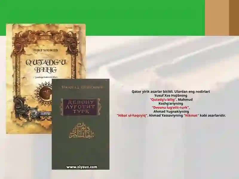 Qadimgi turkiy o'zaki adabiyot miqyasidagi turkiy ozma adabiyot 3