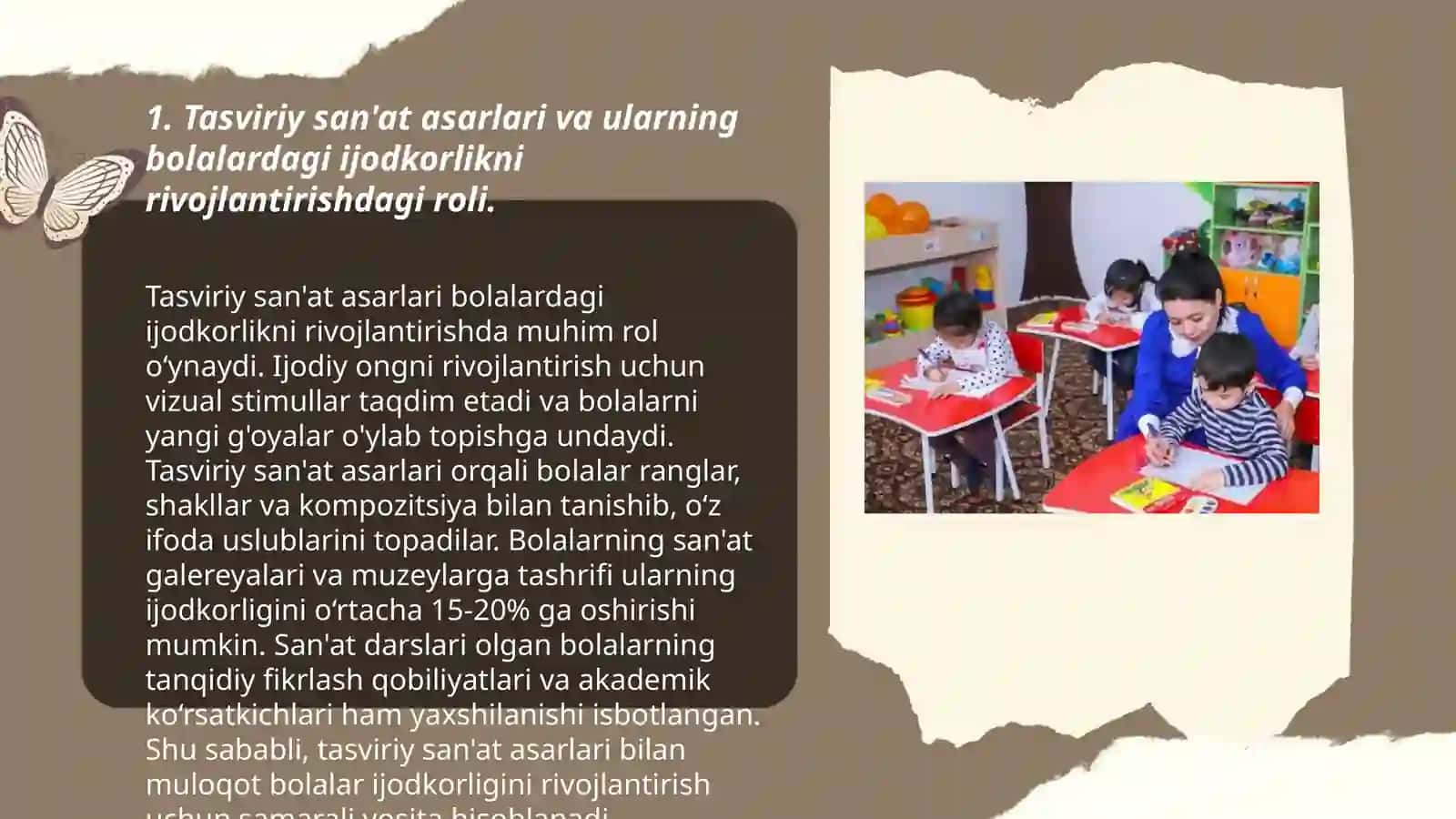 Maktabgacha yoshdagi bolalarni tasviriy san`at asarlari bilan tanishtirish 3