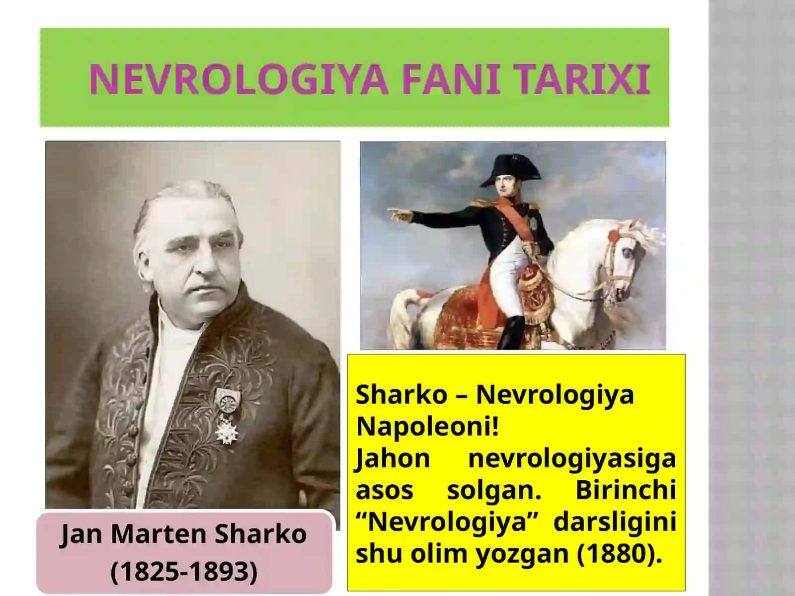 NEVROLOGIYA FANI TARIXI, MАQSАD VА VАZIFАLАRI. NEVROLOGIYADА FUNKSIОNAL DIАGNОSТIКА USULI. NERV TO‘QIMASI TUZILISHI VA FUNKSIYASI. ОRQА МIYA 3