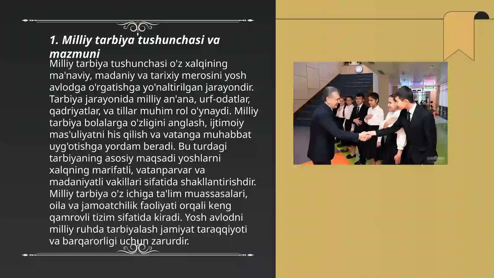 Milliy tarbiya asoslari fanining predmeti fan sifatidagi taraqqiyot bosqichlari 3