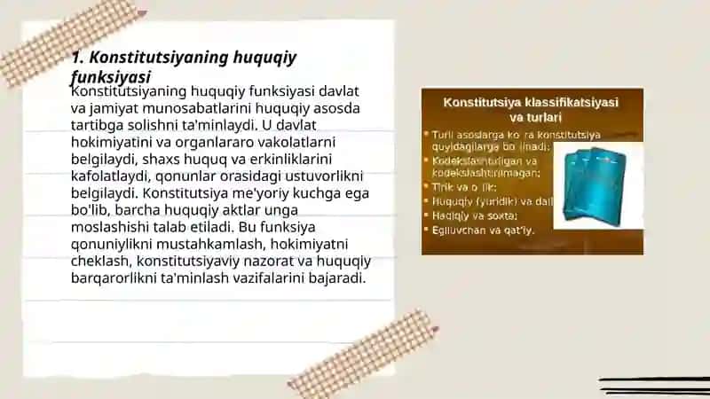 Konstitutsiyaning funksiyalari 3