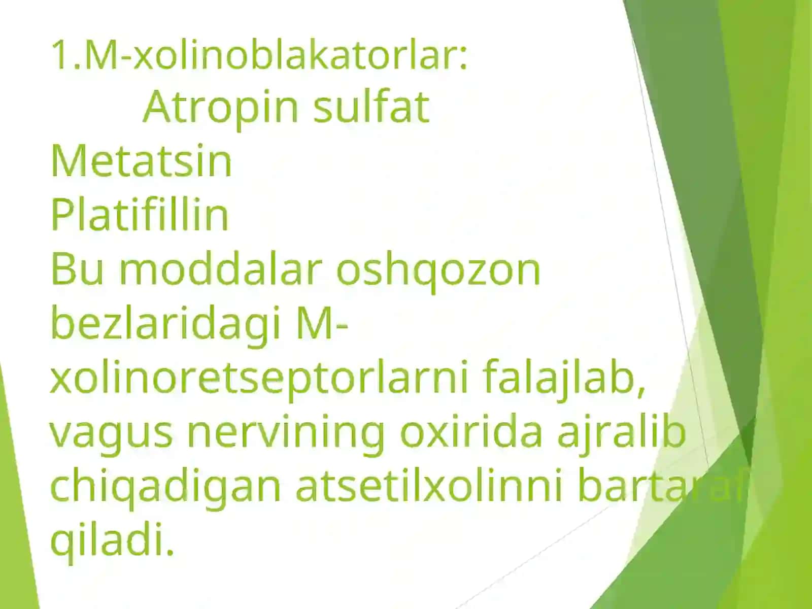 O’n ikki barmoqli ichak va me’da yarasini davolash moddalari 3