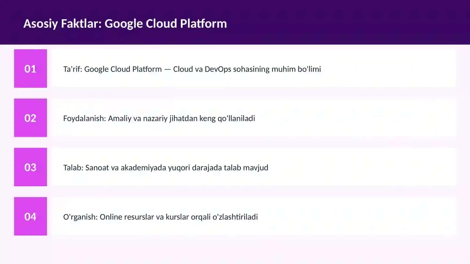 Google Cloud Platform 3