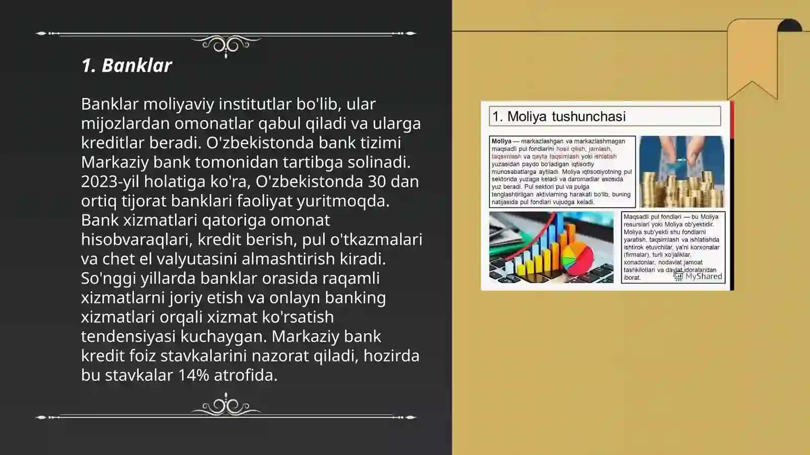 Moliya bozoridagi asosiy vositachilar 3