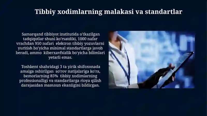 Tibbiy yordam ko'rsatish standartlari 3