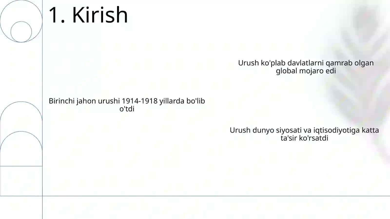 Birinchi jahon urushining kelib chiqish sabablari va oqibatlari 3