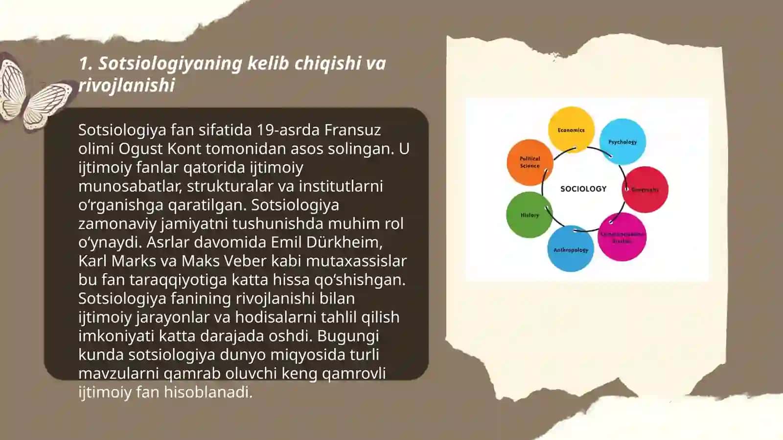 Sotsiologiya tarixida ayrim nazariyalar va ularni o'rganish ahamiyati 3