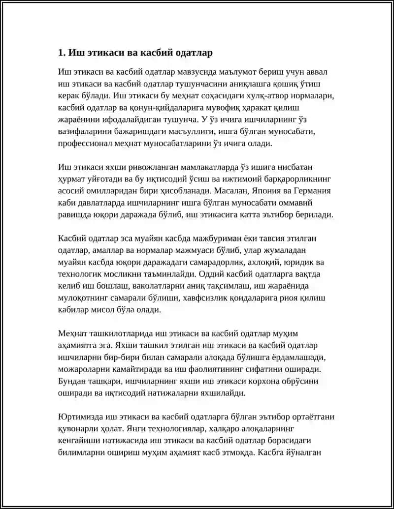 ШАХСНИНГ МАЛАКА ВА ОДАТЛАРИ 3