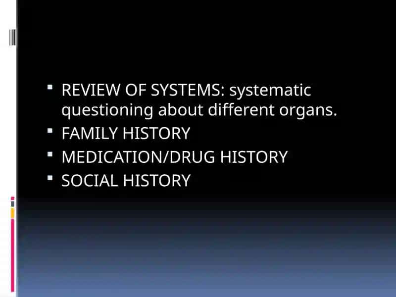 MEDICAL HISTORY 3
