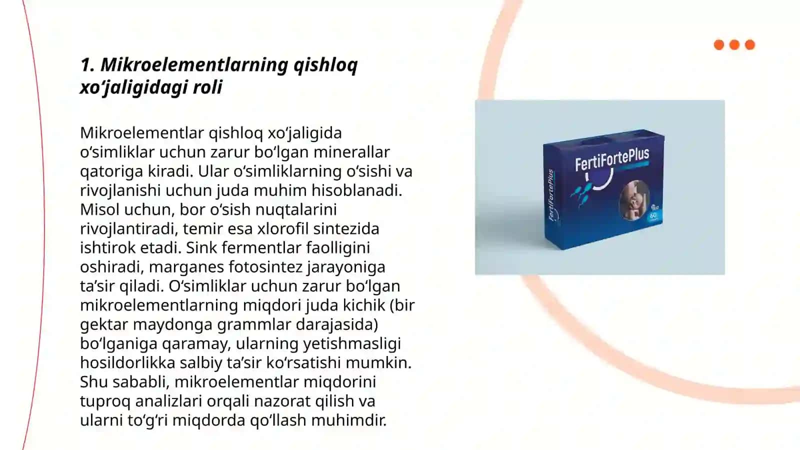 Mikroelementlar va ularning qishloq xoʻjaligida ahamiyati 3
