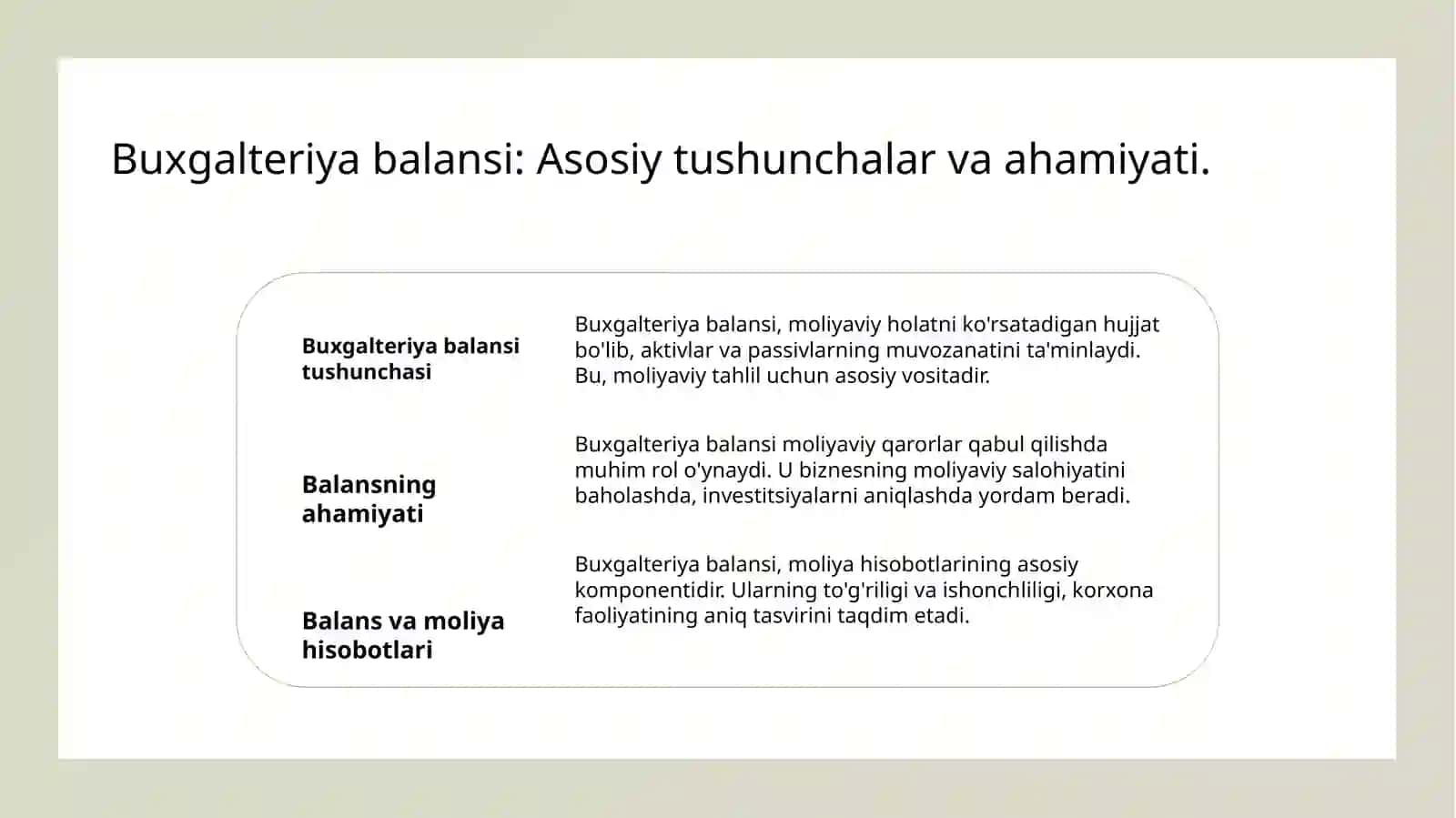 Buxgalteriya balansi va uni tuzish tartibi 3