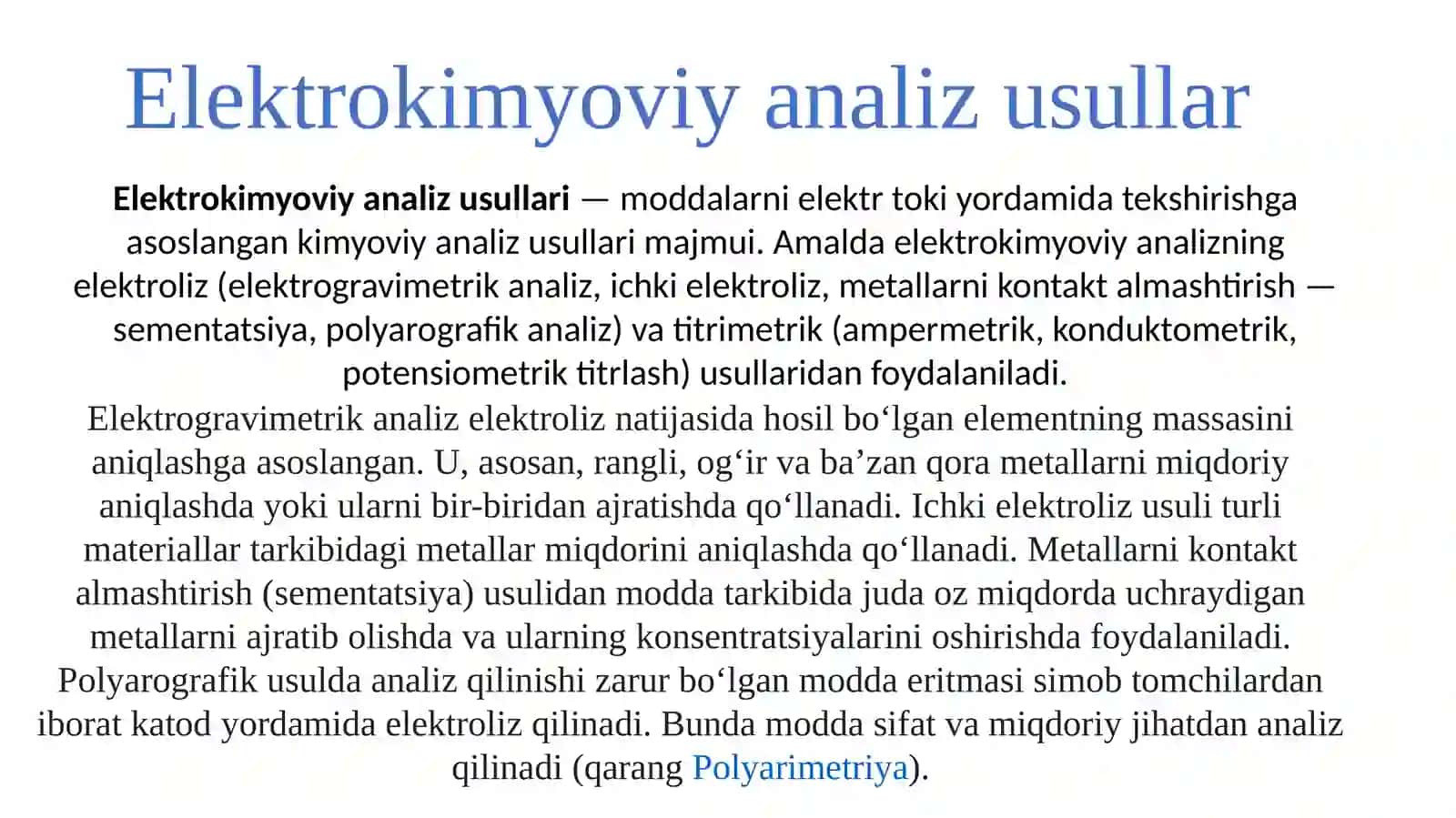 Elektrokimyoviyanaliz usullar 3