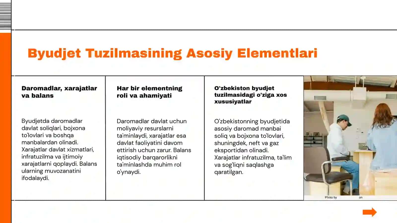 Byudjet tuzilmasi va byudjet jarayonini tashkil etishdagi dolzarb vazifalar 3