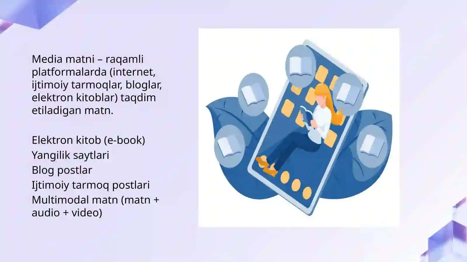 4-MARUZA: MEDIA VA AN’ANAVIY MATNLARNI O’QISH 3