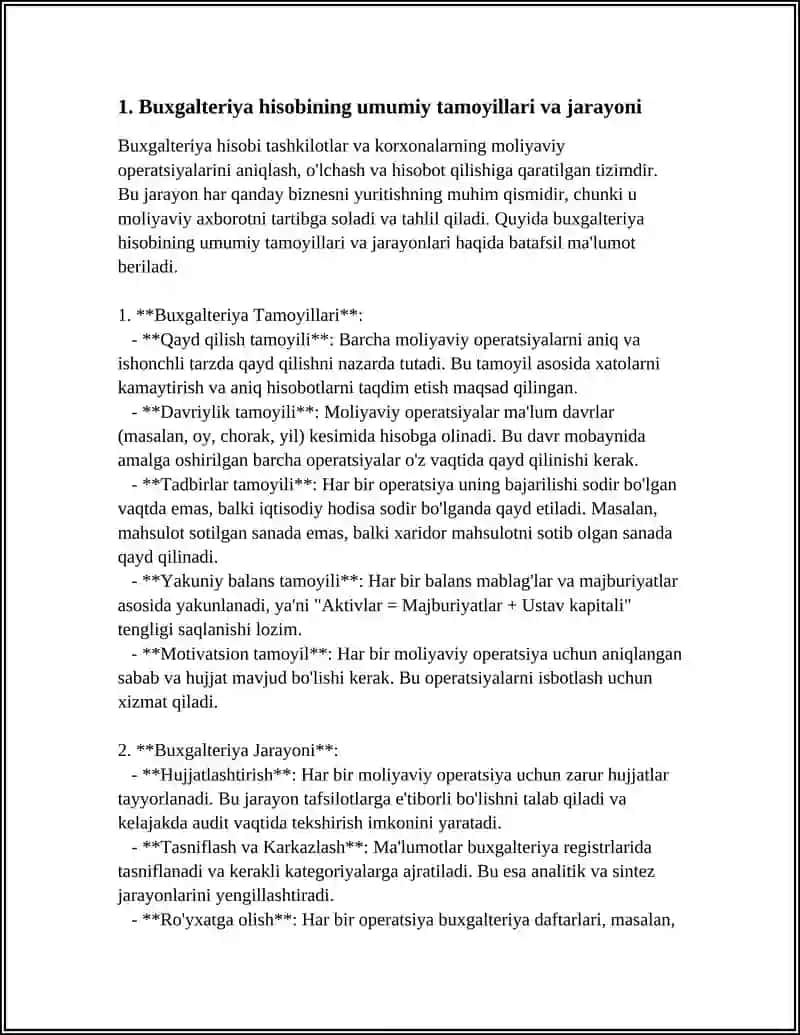Buxgalteriya Hisoqi Jarayoni 3
