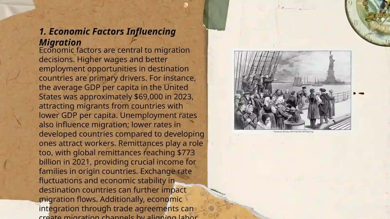 Migration from countries 3
