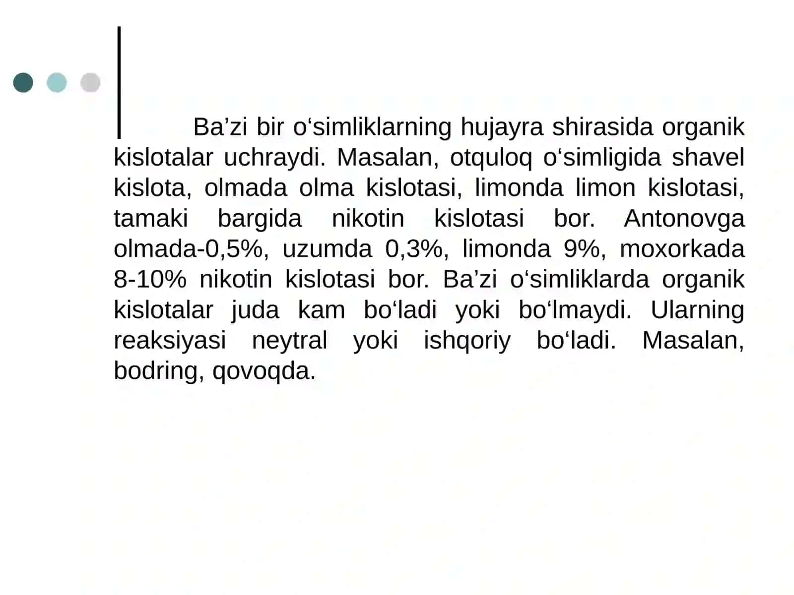 BIOLOGIYA VA O’SIMLIKLAR FIZIOLOGIYASI 3