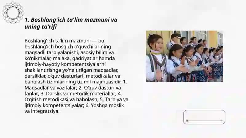 Boshlang'ich ta'lim mazmuni va mohiyati 3