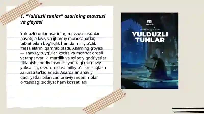 Yulduzli tunlar 3