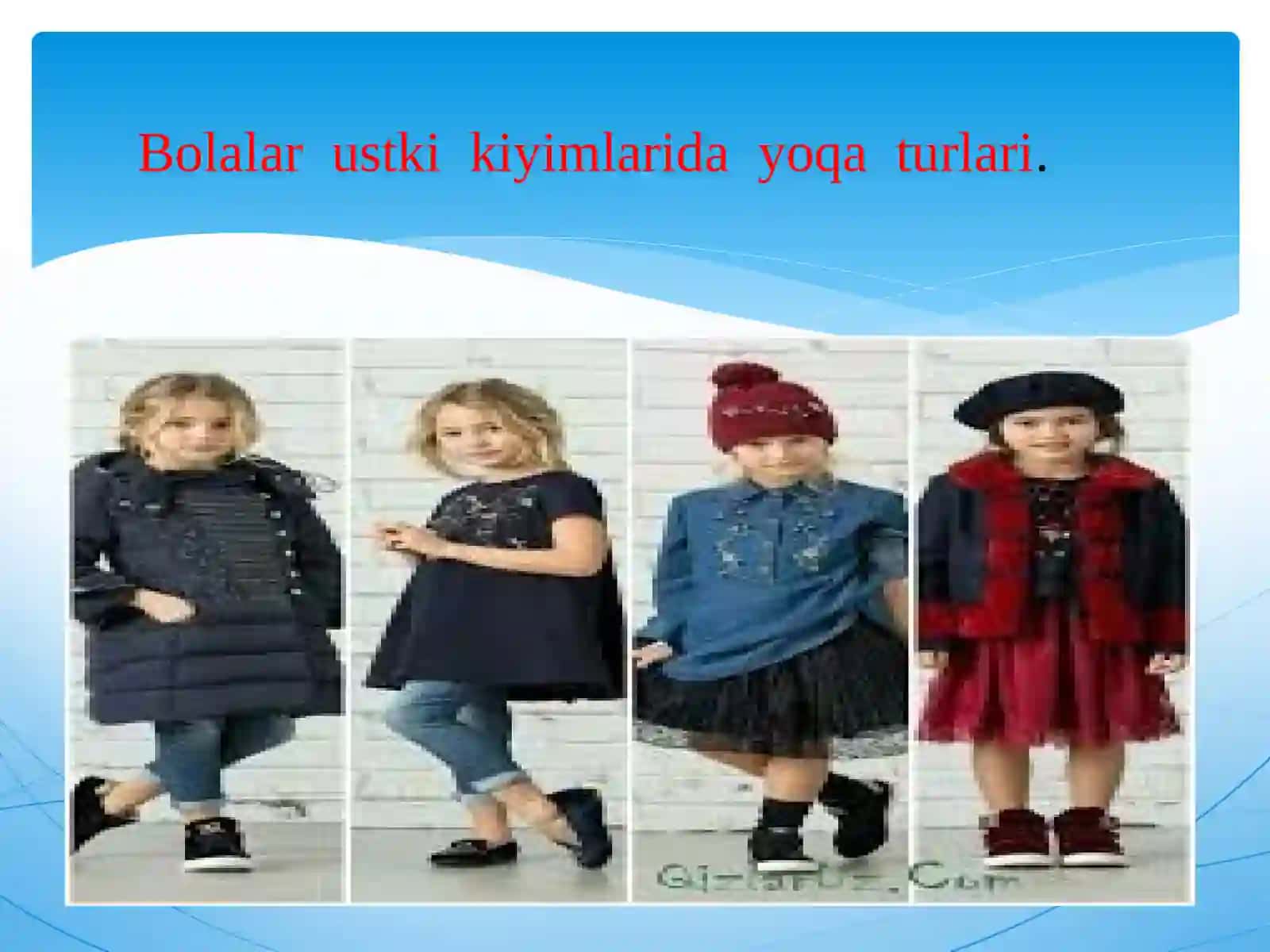 tikuvchilik gazlamalardan foydalanib qizchalarko’ylaginibichish va tikish jarayoni bo’yicha dars ishl anmasi 3