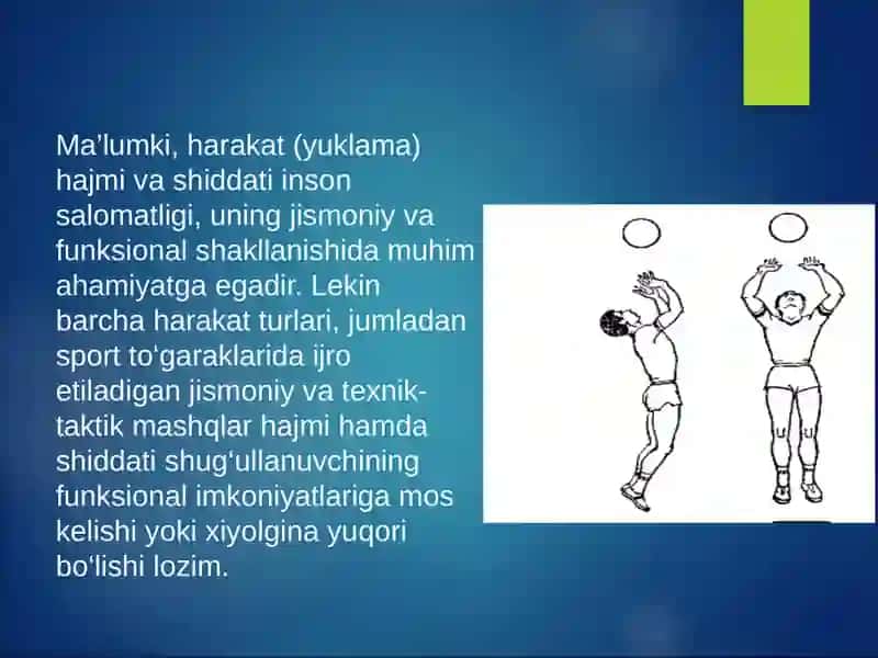 Voleybol sportida ko'p yillik tayyorgarlik bosqichlari 3