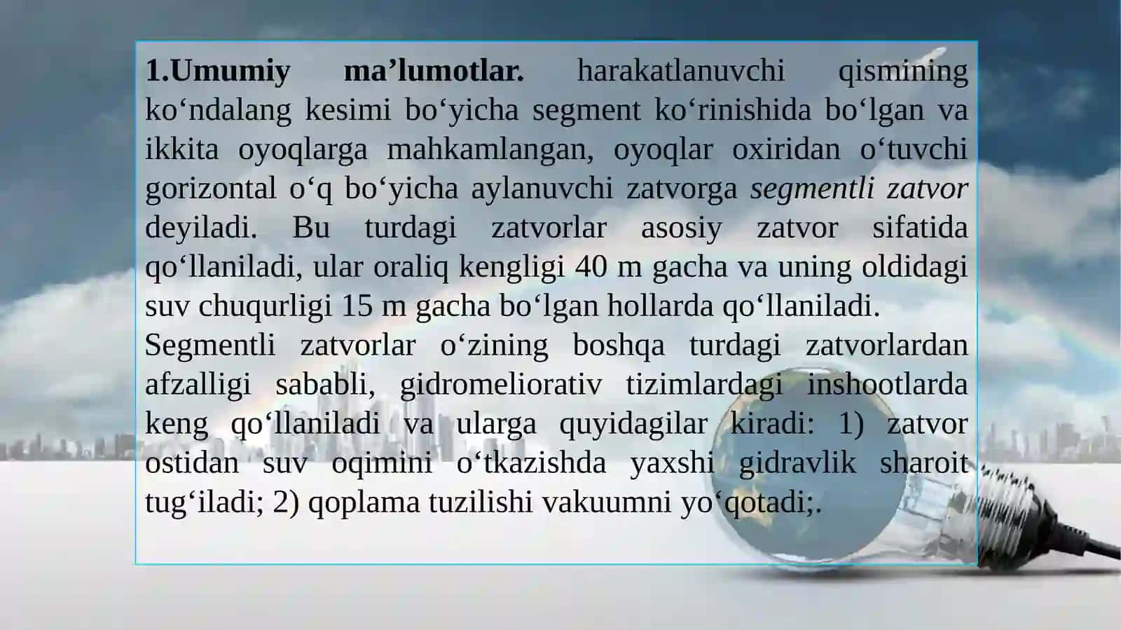 Gidrotexnika inshootlari 3