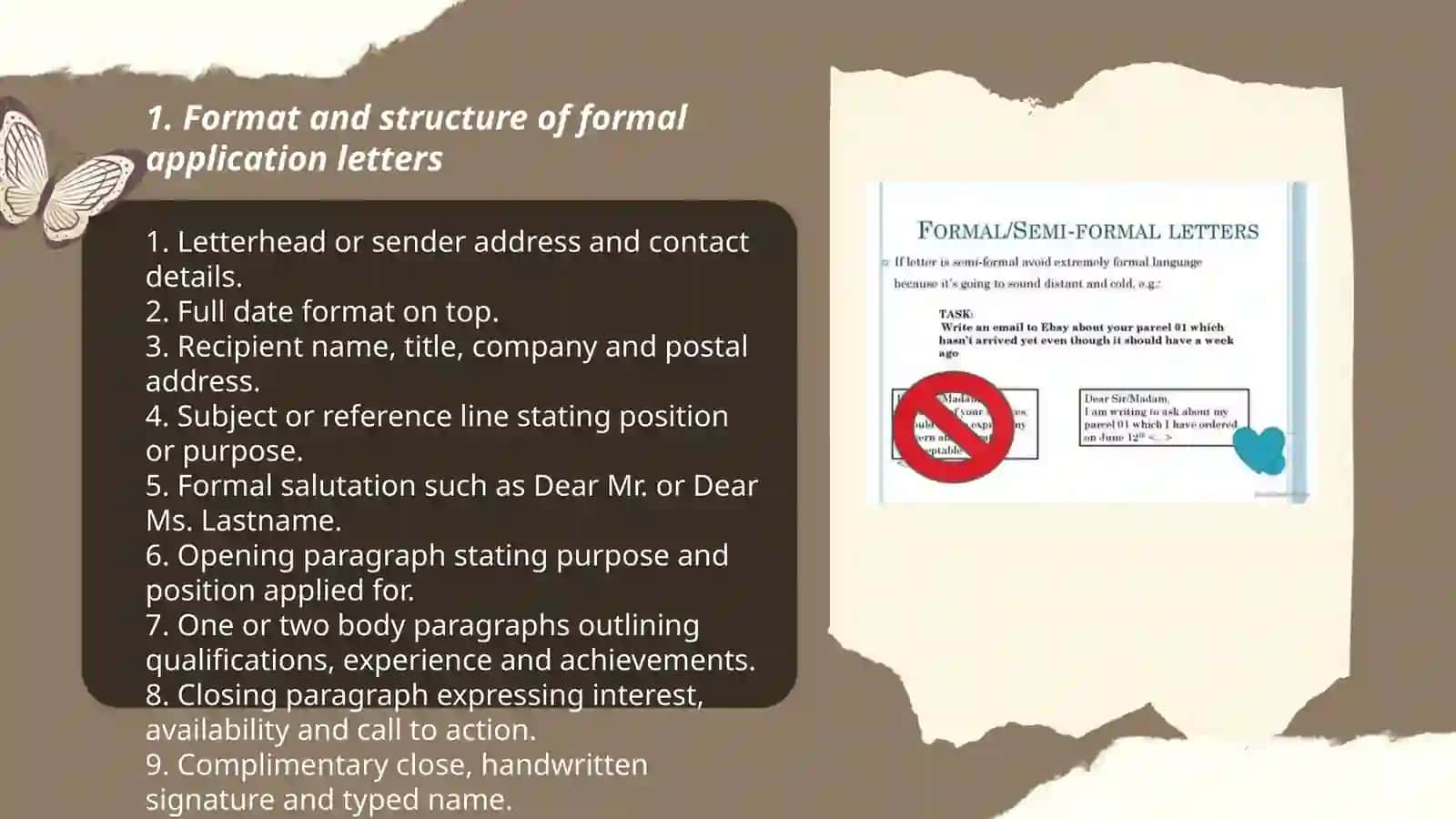 Application Letter Writing Guide 3