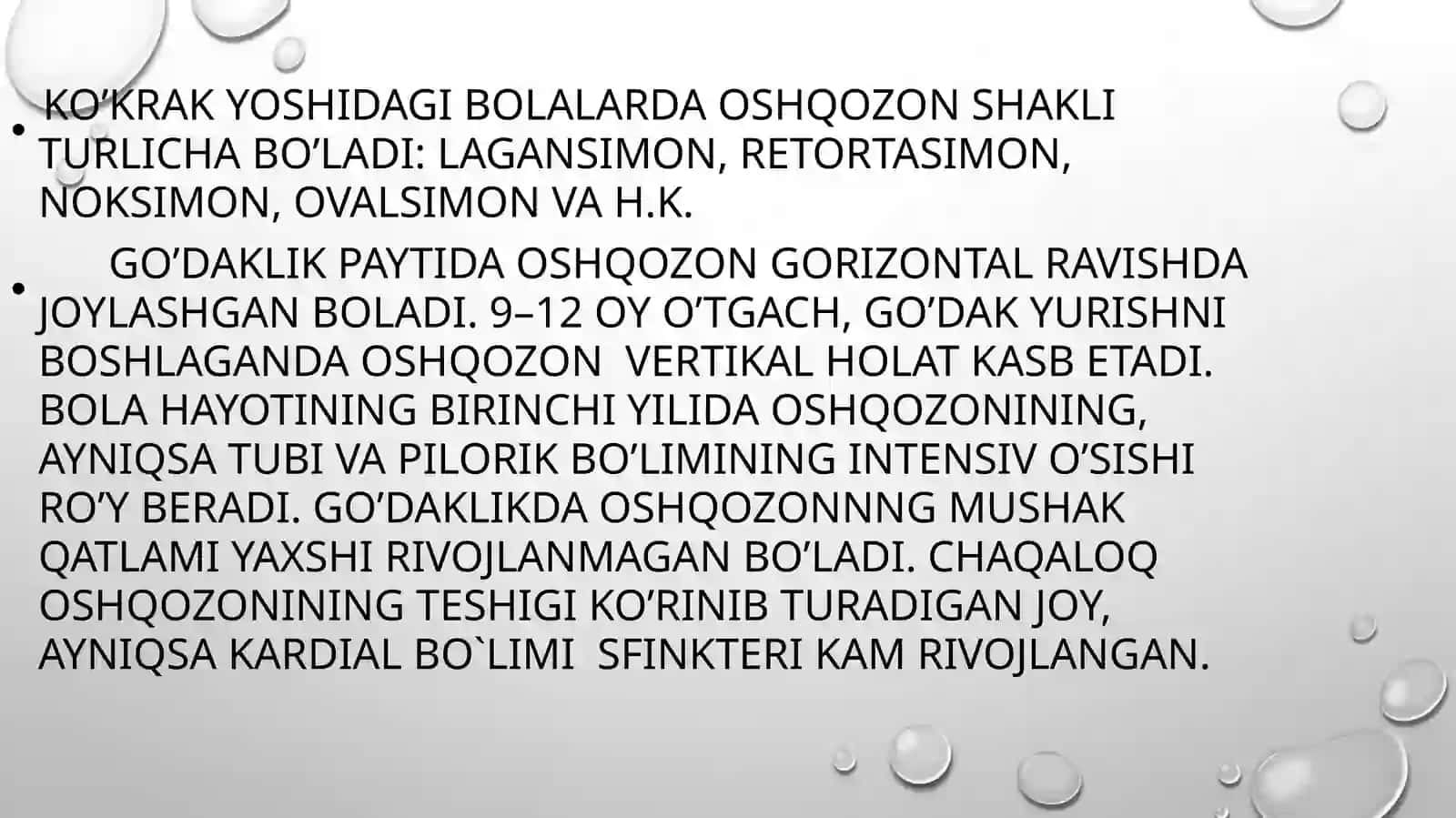 Bolalardagi ichaklar anatomiyasi va fiziologiyasi 3